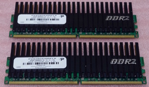 ■PatriotMemory PVS28G6400ELK *PC2-6400/DDR2-800 240Pin DDR2 UDIMM 8GB(4GB x2) 動作品