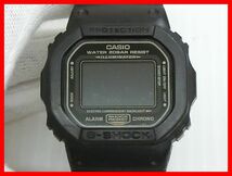 2310★F-1350★不動品！CASIO G-SHOCK DW-5600P 腕時計 クォーツ デジタル ブラック カシオ ジーショック 現状品 ジャンク　中古_画像1