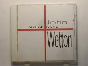 ♪　中古ＣＤ　 ジョン・ウェットン JOHN WETTON / ヴォイス・メール VOICE MAIL (見本品・国内盤）　♪