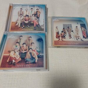 ジャニーズWEST　でっかい愛　喜努愛楽　初回限定盤A　B　CD＋DVD　通常盤　3枚セット