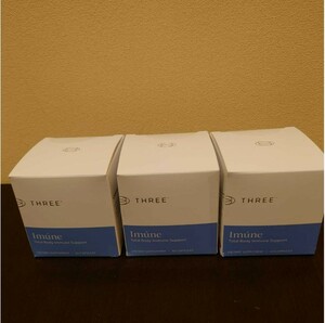 【新品】THREE　Imune（旧VASAYO　V-mune）3セット　トータルボディ免疫サポート　＜計90粒＞　定価210ドル　期限：2025年3月