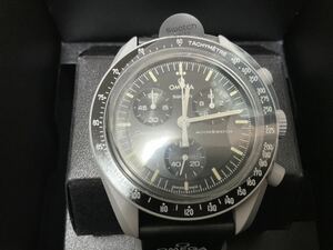 新品 未使用 9/15購入 スウォッチ　ムーン　OMEGA SWATCH MOON 国内直営店購入