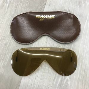 826 SWANS sports スワンズ クリップオン サングラス ブラウン