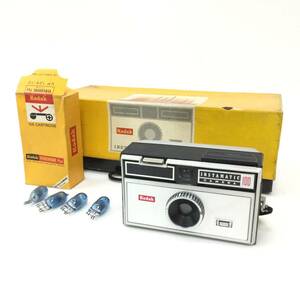 ★223 Kodak コダック INSTAMATIC CAMERA 100 コンパクトカメラ フィルムカメラ インスタマチック 昭和レトロ ヴィンテージ 動作未確認