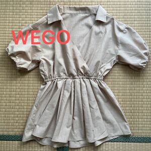 襟付き半袖カットソー　WEGO