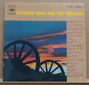 LP(紙ジャケット・オムニバス・SL-1103) 百万人のウエスタン Western Gold For The Millions【同梱可能6枚まで】051016
