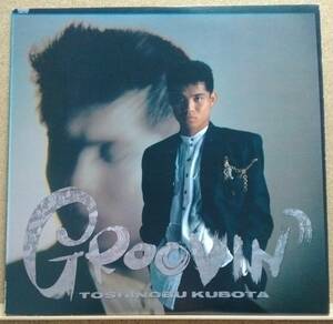 LP(J-POP*R&B**87 год запись *2th альбом ) Kubota Toshinobu KUBOTA TOSHINOBU / свечение vi nGroovin'[ включение в покупку возможность 6 листов до ]051021