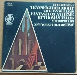 LP(作曲家・US盤・XSM-43723) トマス・タリスTHOMAS TALLIS / Transfigured Night,Fantasia On A Theme,etc.....【同梱可能6枚まで】051018