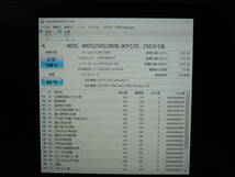 【検品済み(使用665時間)】WD Blue 3D NAND SSD M.2 250GB WDS250G2B0B 管理:A-88_画像2