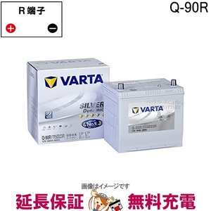 Q90R 115D23R 自動車 バッテリー アイドリングストップ車 対応 韓国製 バルタ Varta Silver ELJVS115D23R