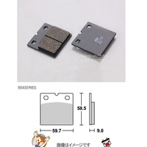 777-0554000 キタコ SBS ブレーキパッド 554HF BMW モトグッチ トライアンフ ゆうパケット ポイント消化_画像1