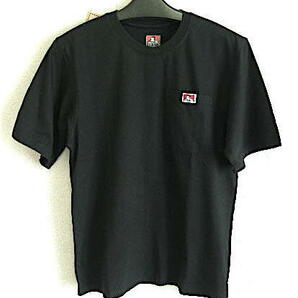 ●新品●ベンデイビス ヘビーウエイト ポケット付Tシャツ  USA企画商品  S ブラック の画像1