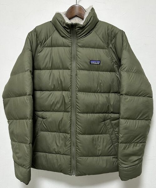 パタゴニア メンズ Lサイズ リバーシブル サイレント ダウン ジャケット フリース 20670 BSNG patagonia