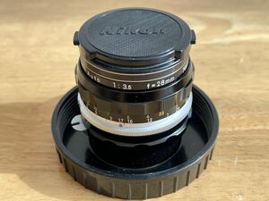 ★☆美品　ニコン NIKON NIKKOR-H Auto 28mm F3.5 ケース入り ☆★