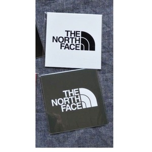 2枚セット TNF Square Logo Sticker NN32349 WH NT 新品 防水素材