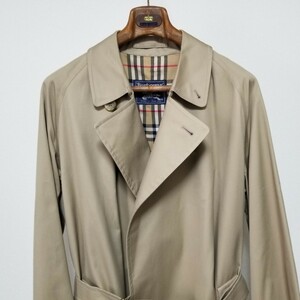 BURBERRY タイロッケンコート ヴィンテージ バーバリー 一枚袖 1枚袖 ノバチェック tielocken coat vintage メンズ ミントコンディション