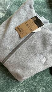 送料無料 XL THE NORTH FACE Square Logo Full Zip Z ノースフェイス パーカー ミックスグレー NT62232