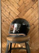 70'sKANGOL COUGAR ビンテージヘルメットTriumph BSA Norton ロッカーズ　カフェレーサー当時物 ace cafe 英国車_画像3