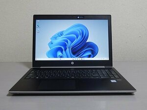 【新年セール】HP ProBook 450 G5 Notebook PC Core i5 8250U 1.60GHz/8GB/SSD 128GB+HDD 500GB WLAN Bluetooth フルHD Webカメラ Win11