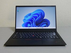 Lenovo ThinkPad X1 Carbon 6th Gen Core i7 8550U 1.80GHz/8GB/SSD 256GB WLAN Bluetooth WQHD Webカメラ Win11