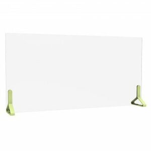 [ juridical person sama limitation ] free shipping new goods PINZO color legs acrylic fiber partitioning screen W1200×H600 lime green PPL-1260AC-LG