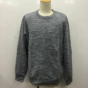 DIESEL L ディーゼル トレーナー 長袖 スウェット トレーナー タグ付 Sweat Sweatshirt 灰 / グレー / 10026346