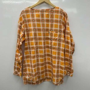 nonnative 2 Nonnative cut and sewn other long sleeve cut and sewn check orange / orange / 10025742