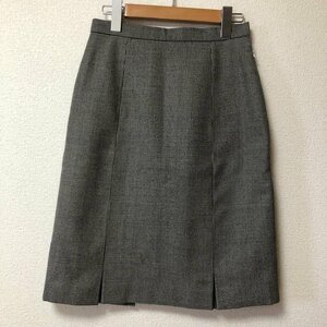 BURBERRYS L バーバリーズ スカート ひざ丈スカート Skirt Medium Skirt 白 / ホワイト / X 黒 / ブラック / 10007382