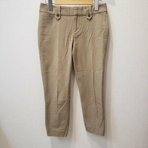 BANANA REPUBLIC 0 バナナリパブリック パンツ スラックス 7分丈 Pants Trousers Slacks ベージュ / ベージュ / 10011154