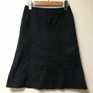 Burberry London 38 バーバリーロンドン スカート ひざ丈スカート Skirt Medium Skirt 黒 / ブラック / 10011097