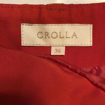 crolla 36 クローラ スカート ひざ丈スカート Skirt Medium Skirt 橙 / オレンジ / 10011485_画像5