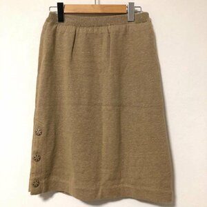 KARL LAGERFELD L カールラガーフェルド スカート ひざ丈スカート ニットスカート Skirt Medium Skirt 茶 / ブラウン / 10014270