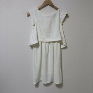 LIMITLESS LUXURY 36 リミットレスラグジュアリー ワンピース ひざ丈スカート One-Piece Medium Skirt 白 / ホワイト / 10013368