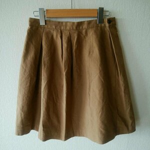 HUMAN WOMAN S ヒューマンウーマン スカート ひざ丈スカート Skirt Medium Skirt 茶 / ブラウン / 10014758