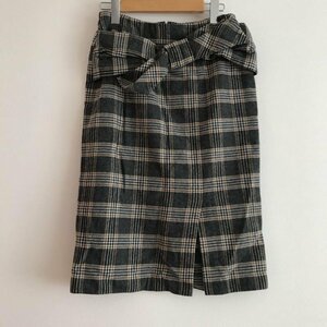 Ennea 38 エンネア スカート ひざ丈スカート Skirt Medium Skirt 灰 / グレー / X 茶 / ブラウン / X 黒 / ブラック / 10012071