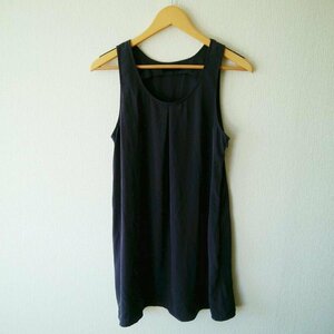 And A 38 アンドエー チュニック 半袖 ノースリーブ Short Dress Long Shirt Tunic 灰 / グレー / 10012895