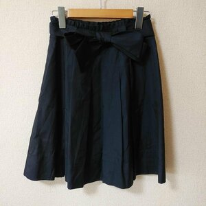 ef-de 表記無し エフデ スカート ひざ丈スカート Skirt Medium Skirt 紺 / ネイビー / 10012340