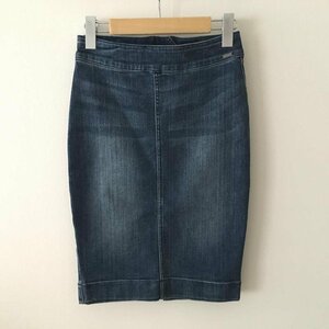 A/X ARMANIEXCHANGE 0 アルマーニエクスチェンジ スカート ひざ丈スカート Skirt Medium Skirt インディゴ / インディゴ / 10015488