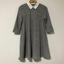 dazzlin S ダズリン ワンピース ひざ丈スカート One-Piece Medium Skirt 灰 / グレー / 10015108_画像1