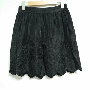 BODY DRESSING Deluxe 36 ボディードレッシングデラックス スカート ひざ丈スカート Skirt Medium Skirt 黒 / ブラック / 10014469