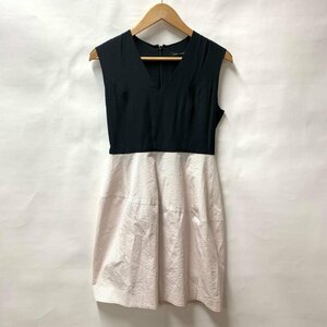 YOKO CHAN 36 ヨーコチャン ワンピース ひざ丈スカート One-Piece Medium Skirt 黒 / ブラック / X 桃 / ピンク / 10029235