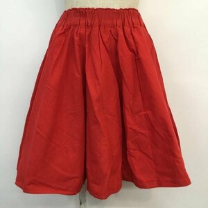 E hyphen world gallery FREE イーハイフンワールドギャラリー スカート ひざ丈スカート Skirt Medium Skirt 赤 / レッド / 10047034