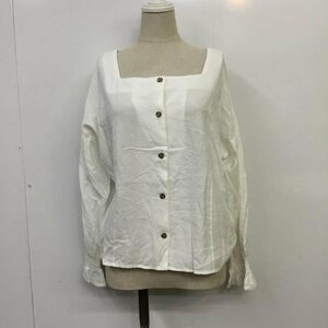 LOWRYS FARM FREE ローリーズ ファーム シャツ、ブラウス 長袖 Shirt Blouse 白 / ホワイト / 10065161