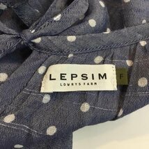 LEPSIMLOWRYSFARM FREE レプシムローリーズファーム カットソー 半袖 ドット プルオーバー Cut and Sewn 10049162_画像8