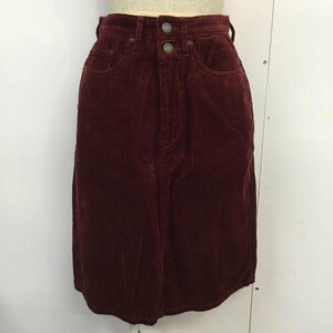 cepo S セポ スカート ひざ丈スカート コーデュロイスカート Skirt Medium Skirt えんじ / ワインレッド / 10043455