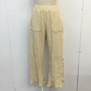 kha:ki 1 カーキ パンツ サルエルパンツ MIL 19HPT92 コットンワッフル スリットパンツ アイボリー / アイボリー / 10053179