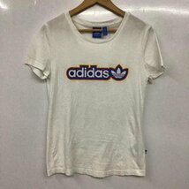 adidas L アディダス Tシャツ 半袖 T Shirt 白 / ホワイト / 10072825_画像1