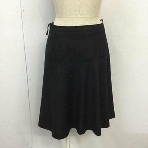 INDIVI 38 インディヴィ スカート ひざ丈スカート Skirt Medium Skirt 黒 / ブラック / 10068361