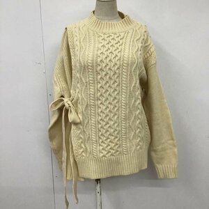 CIAOPANIC M チャオパニック ニット、セーター 長袖 Knit Sweater 白 / ホワイト / 10074153
