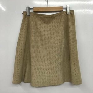JIL SANDER 36 ジルサンダー スカート ミニスカート Skirt Mini Skirt Short Skirt ベージュ / ベージュ / 10076997